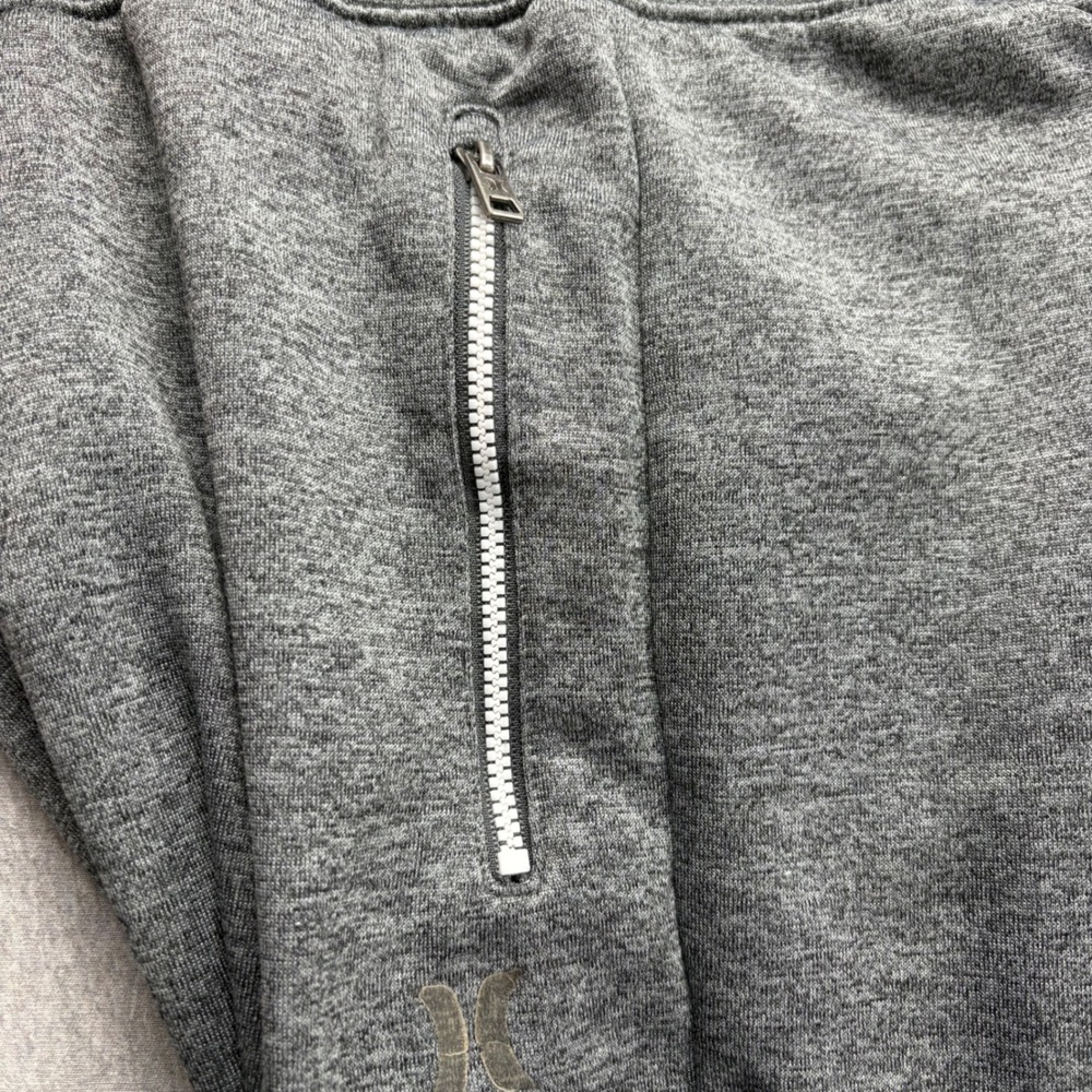 Hurley Joggers Mens XL Gray Athletic Dri Fit Pant Lightweight Stretch Drawstring - Picture 4 of 10